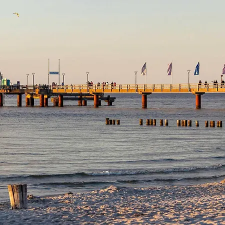 Grasnelke - Mit Terrasse Zum Kurpark Im Ostseeheilbad 아파트